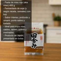 Pasta de miso rojo - 400g