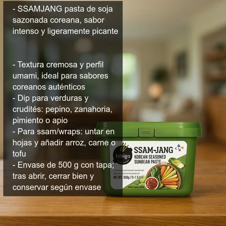 Pasta de soja sazonada - 500g