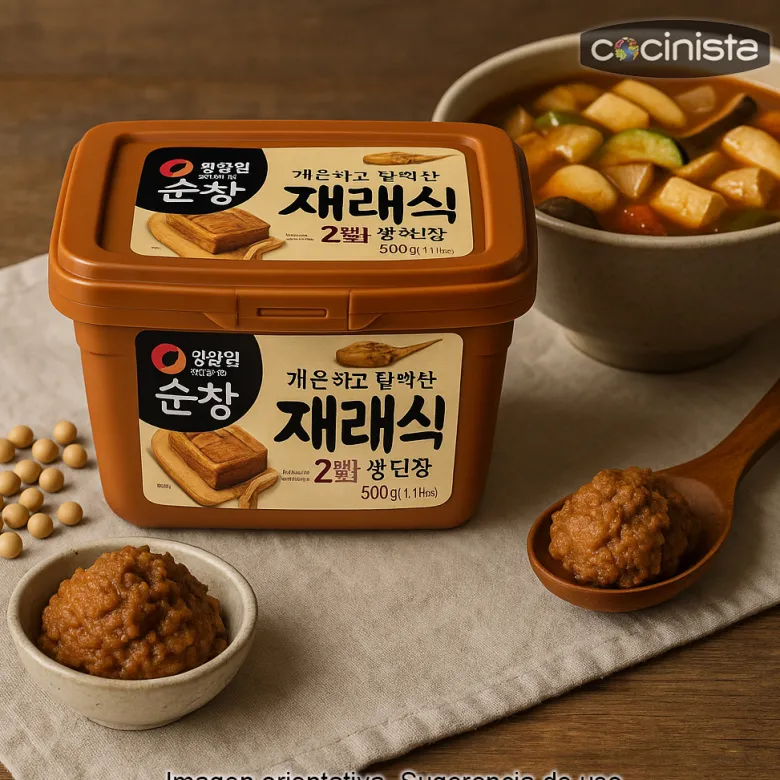 Pasta de soja Sunchang Doenjang - 500g