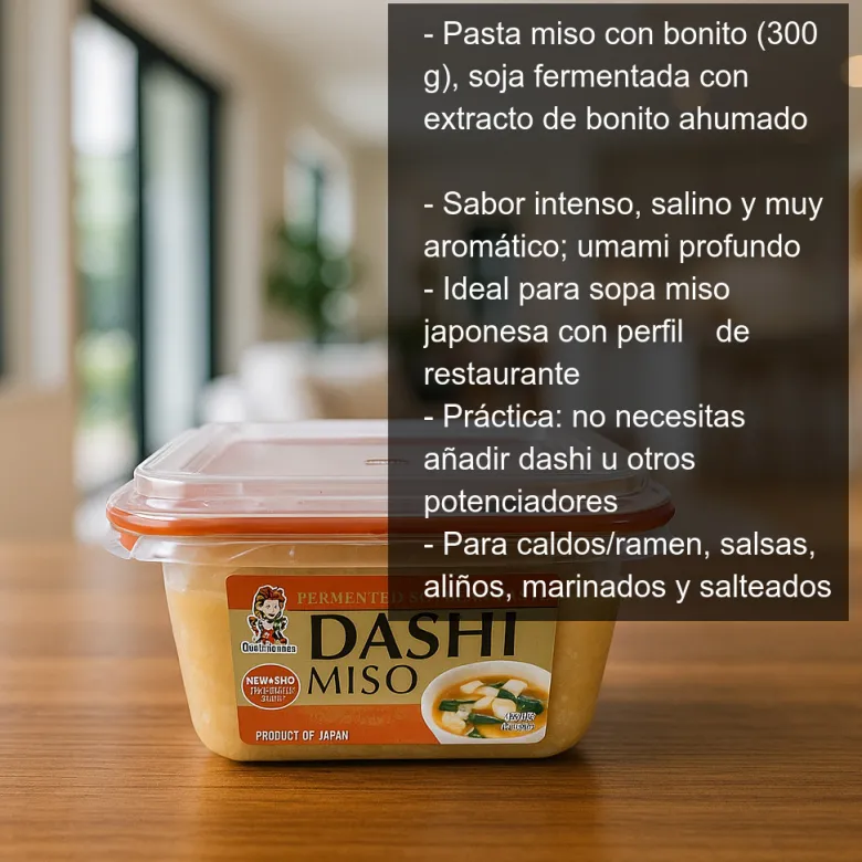 Pasta miso con bonito - 300gr