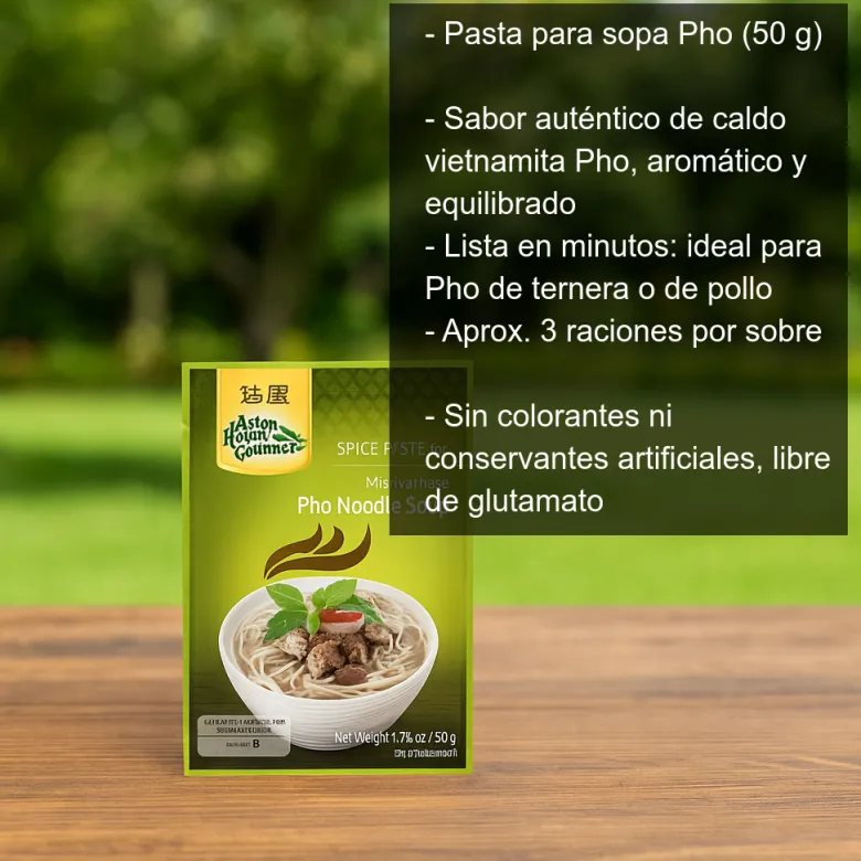 Pasta para sopa de fideos vietnamita Pho Soup - 50 g