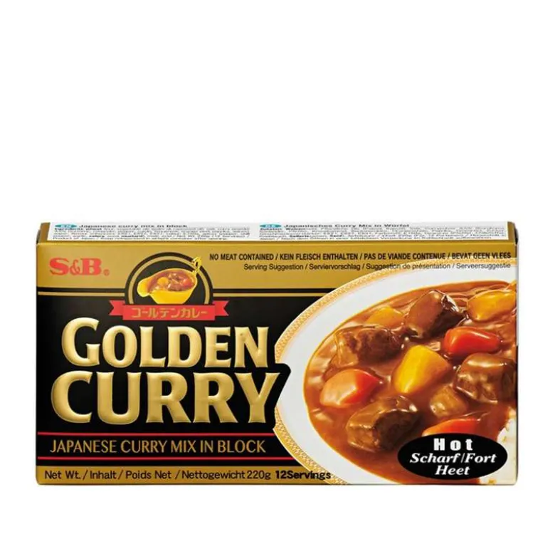 Pastillas de curry japonés picante - 220 g