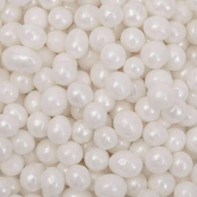 Perlas de azúcar blancas de 4 mm para repostería - 74g