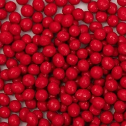 Perlas de azúcar rojas de 4 mm para repostería - 74g