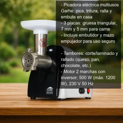 Picadora Eléctrica Multiusos