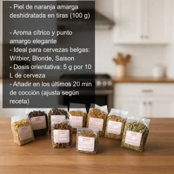 Piel naranja amarga - 100g