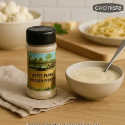 Pimienta blanca en polvo - 55 g
