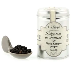 Pimienta negra de Kampot en grano - 70 g