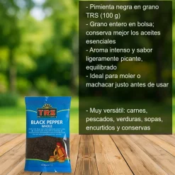 Pimienta negra en grano - 100g