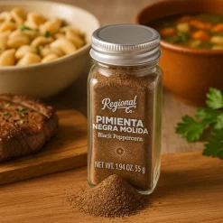 Pimienta negra molida - 55 g