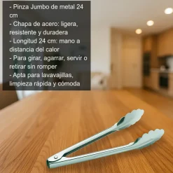 Pinza Jumbo de metal - 24cm