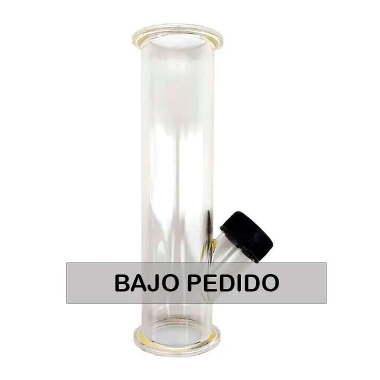 Pipa para dry-hoping para tri-clamp de 2"