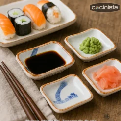 Platos para salsa - 8,7 x 5,7 cm - Pack de 5 unidades