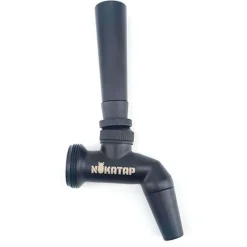 Pomo para grifo Nukatap negro mate