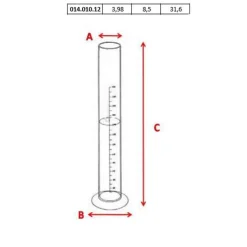 Probeta graduada - 240ml