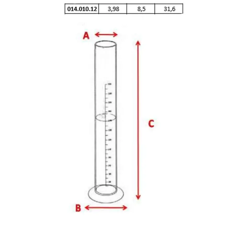 Probeta graduada - 240ml