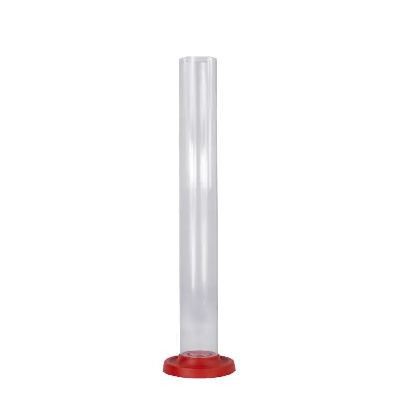 Probeta plástico transparente - 500 c.c