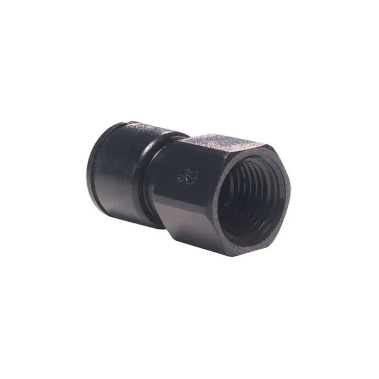 Racor tubo 1/4" rosca H 1/4" BSP