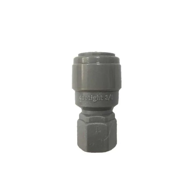 Racor tubo 3/8" rosca hembra 1/4" FFL