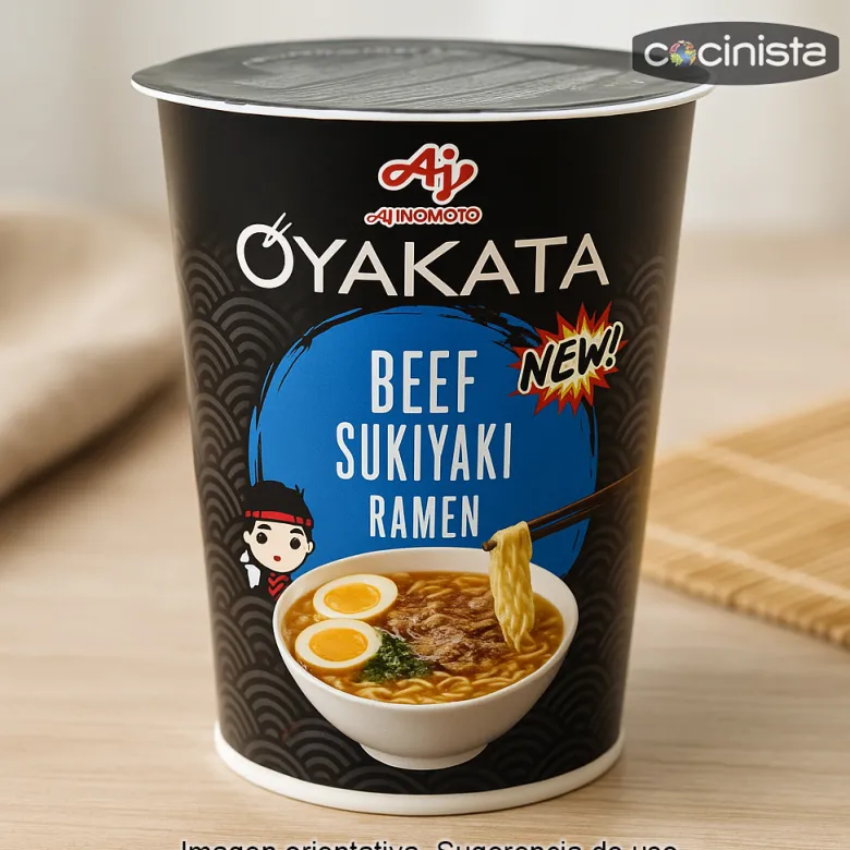 Ramen con sabor a carne sukiyaki - 63g