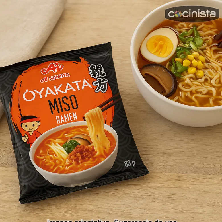 Ramen con sabor a miso - 89g