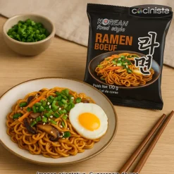 Ramen seco precocido sabor a carne - 170g