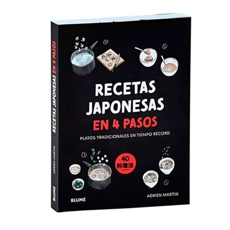 Recetas japonesas en 4 pasos