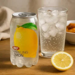 Refresco gaseoso OKF sabor limón - 350 ml