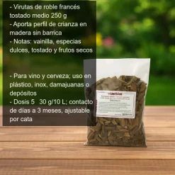 Roble francés tostado medio - 250g