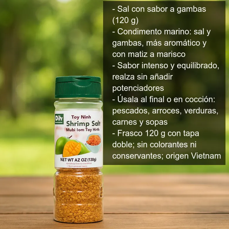 Sal con sabor a gambas - 120g