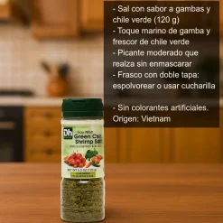 Sal con sabor a gambas y chile verde - 120g