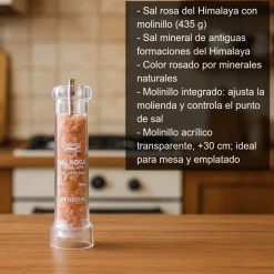 Sal rosa del Himalaya con molinillo - 435g
