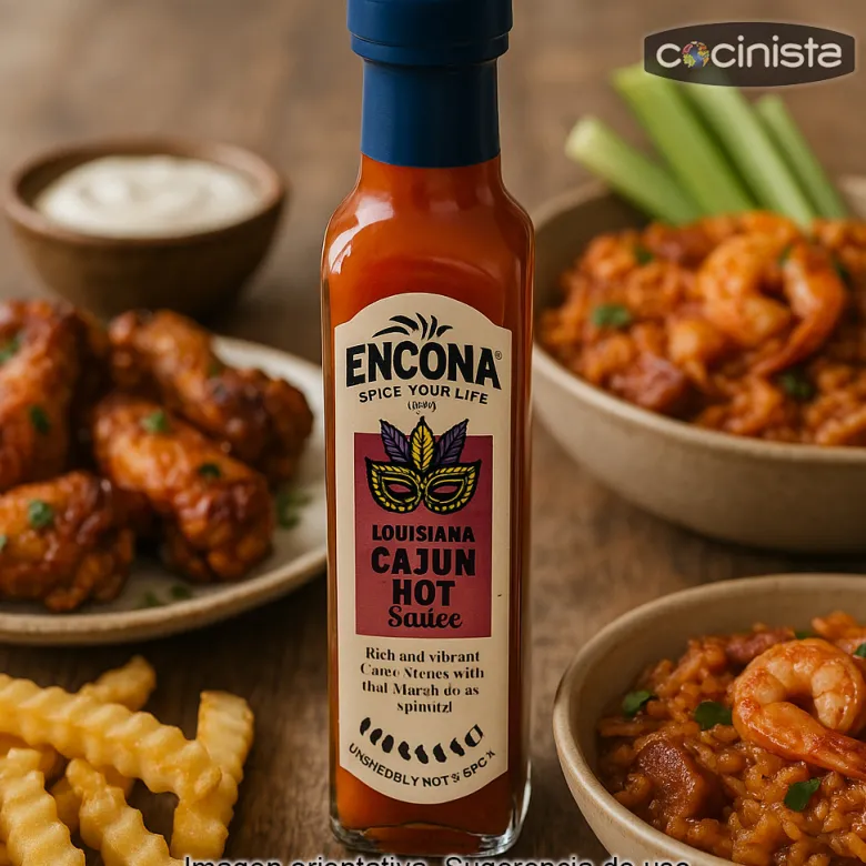 Salsa Cajun Picante de Luisiana - 142ml
