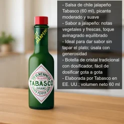 Salsa de chile jalapeño - 60ml