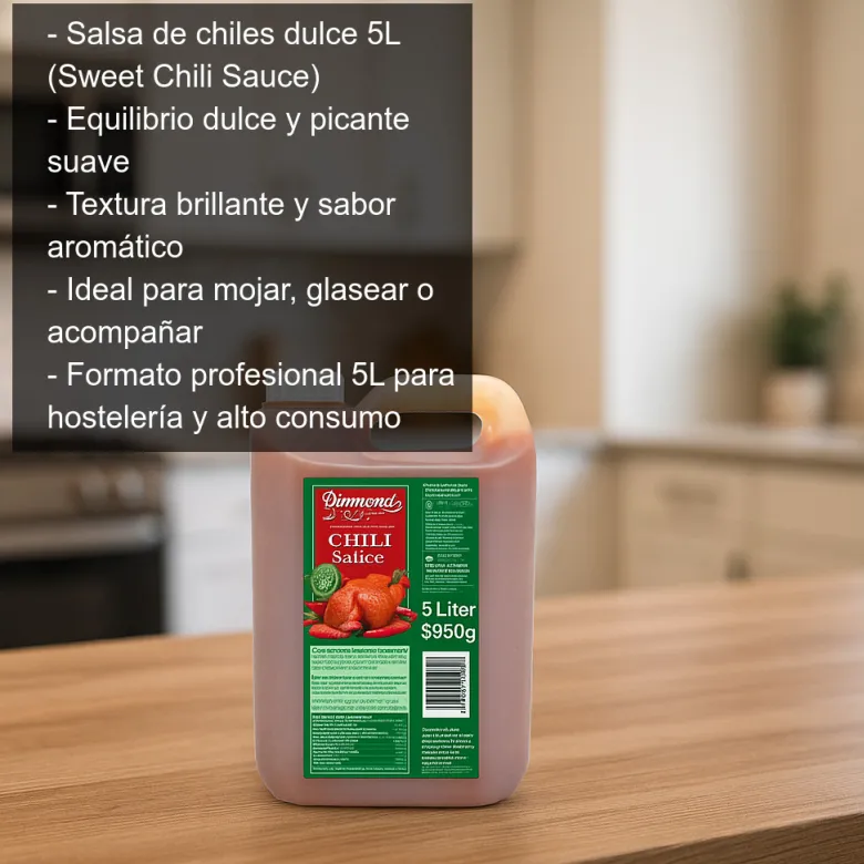 Salsa de chiles dulce - 5l
