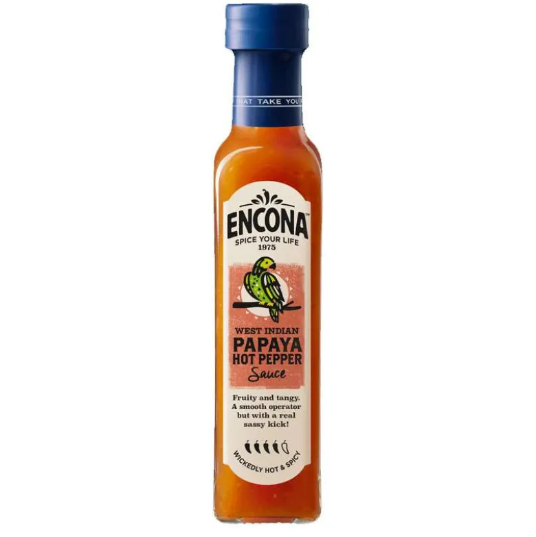 Salsa de chiles picantes con papaya - 142ml
