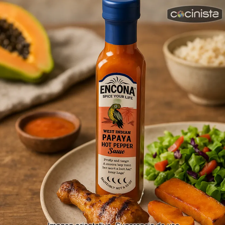 Salsa de chiles picantes con papaya - 142ml