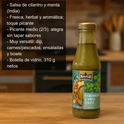 Salsa de cilantro y menta - 310g