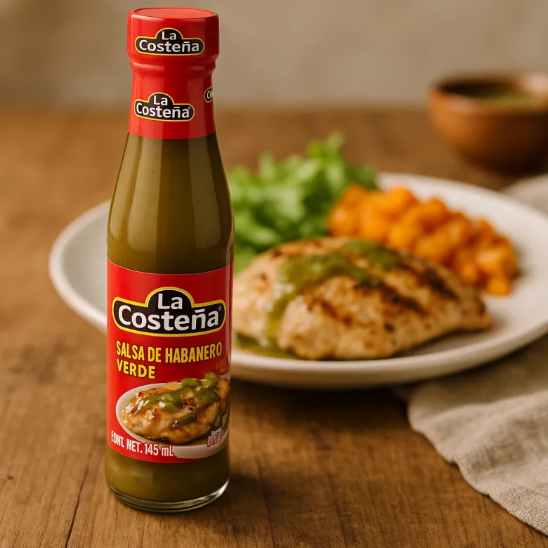 Salsa de habanero verde picante - 145ml