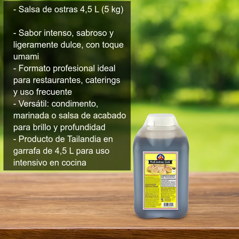 Salsa de ostras - 4,5L