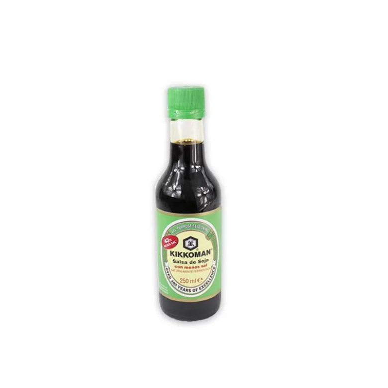 salsa de soja baja en sal - 250 ml