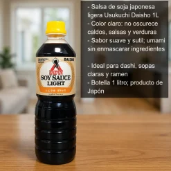 Salsa de soja japonesa ligera - 1l