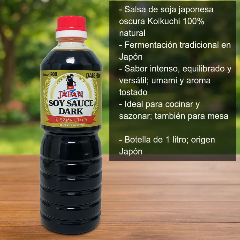 Salsa de soja japonesa - 1 litro