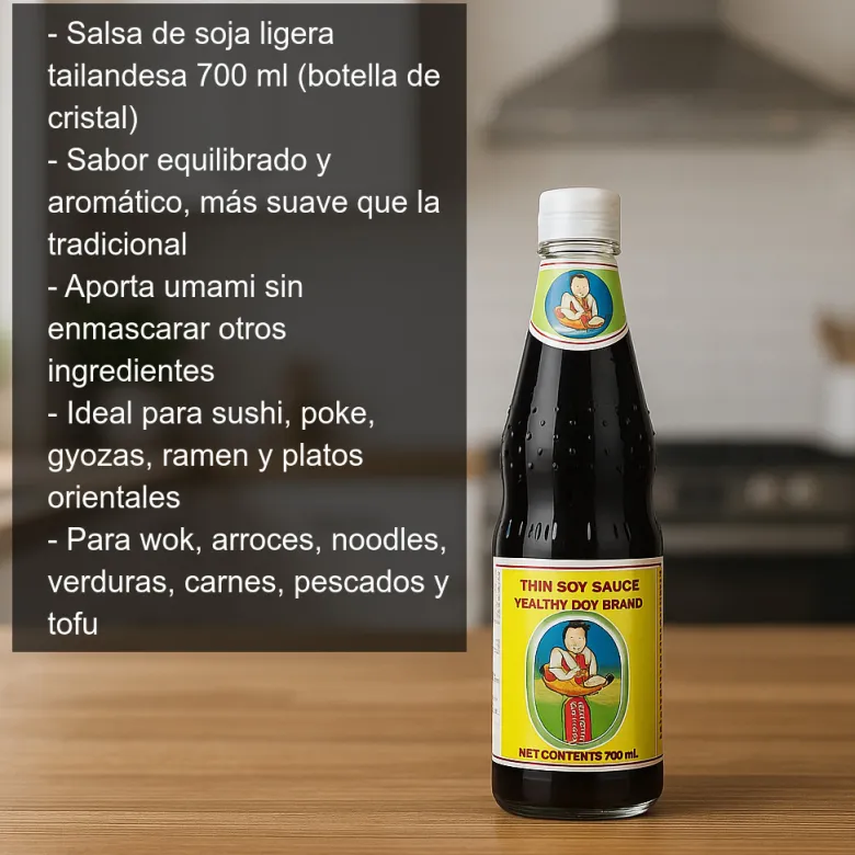 Salsa de soja ligera - 700ml