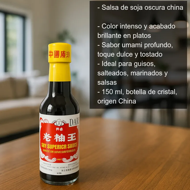 Salsa de soja oscura China - 150 ml