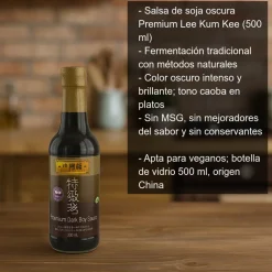 Salsa de soja oscura Premium - 500 ml