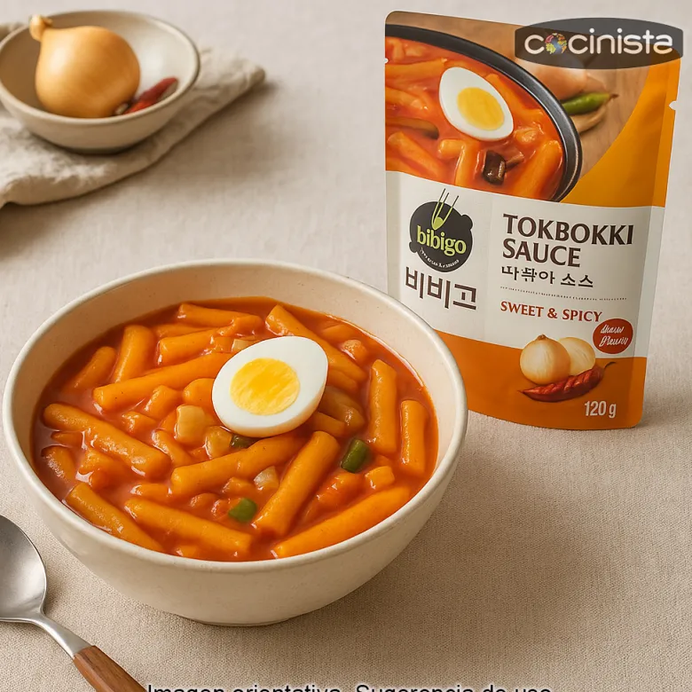 Salsa dulce y picante para Topokki - 120g