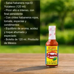 Salsa habanera roja - 120ml