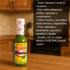 Salsa habanera verde - 120ml