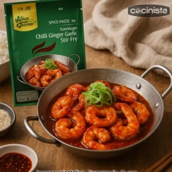 Salsa para saltear con jengibre y chile estilo Sichuan - 50 g